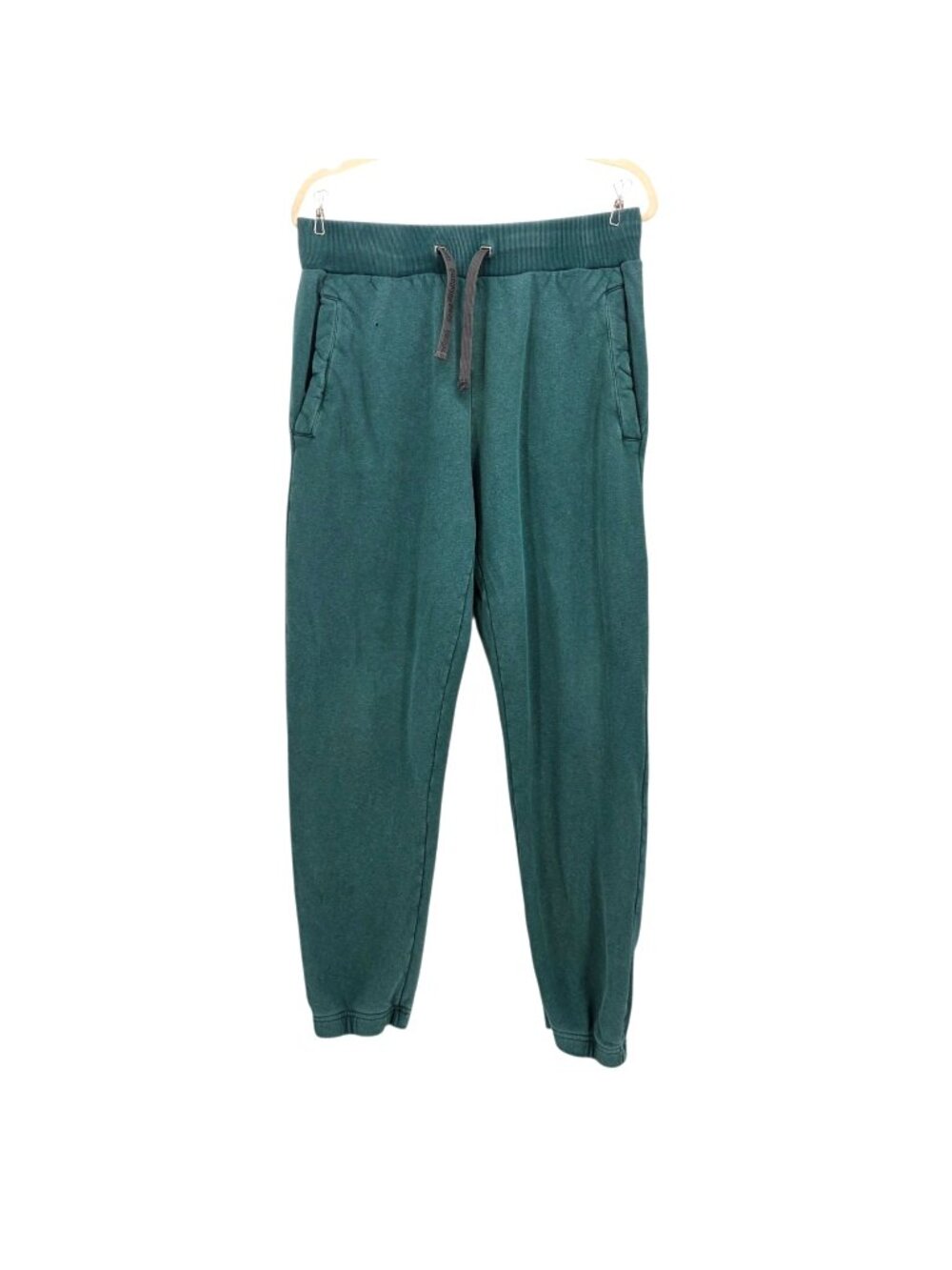 Hemp HoodLamb Mens Medium Sweatpants Hemp Organic Cotton Pull On Green Joggers